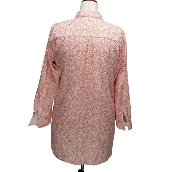 Victoria Secret Mayfair Sleepshirt Sz L Ditsy Floral Pocket Intimates Sleepwear - Picture 2 of 11